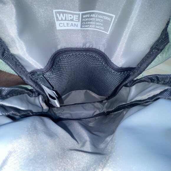 Adidas Women’s Linen Green Polyester Essentials 2 Sling Crossbody Backpack Sz S - Picture 8 of 12